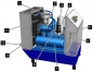 Preview: Schraubenkompressor Belt 5 - 5,5kW - 650 - 880l/min